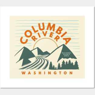 Columbia River National Scenic Area Washington Posters and Art